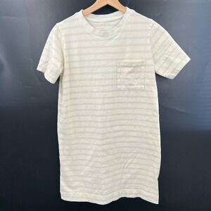 Everlane oversized striped organic cotton t-shirt dress casual beachy casual XS